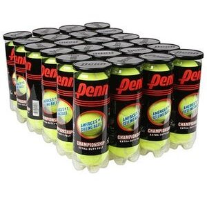 Caja de 24 tarros de pelota Penn championship extra duty felt.